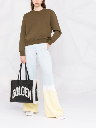 Golden Goose logo-embellished leather tote bag outlook