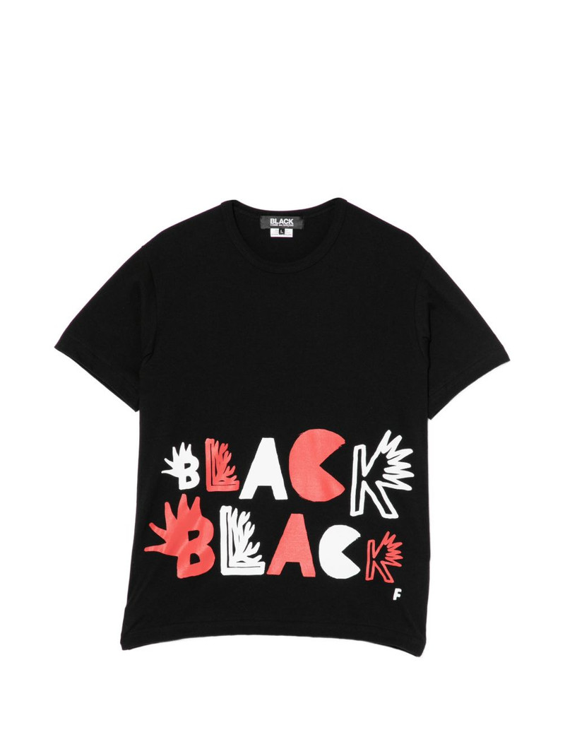 graphic print round-neck T-shirt 1