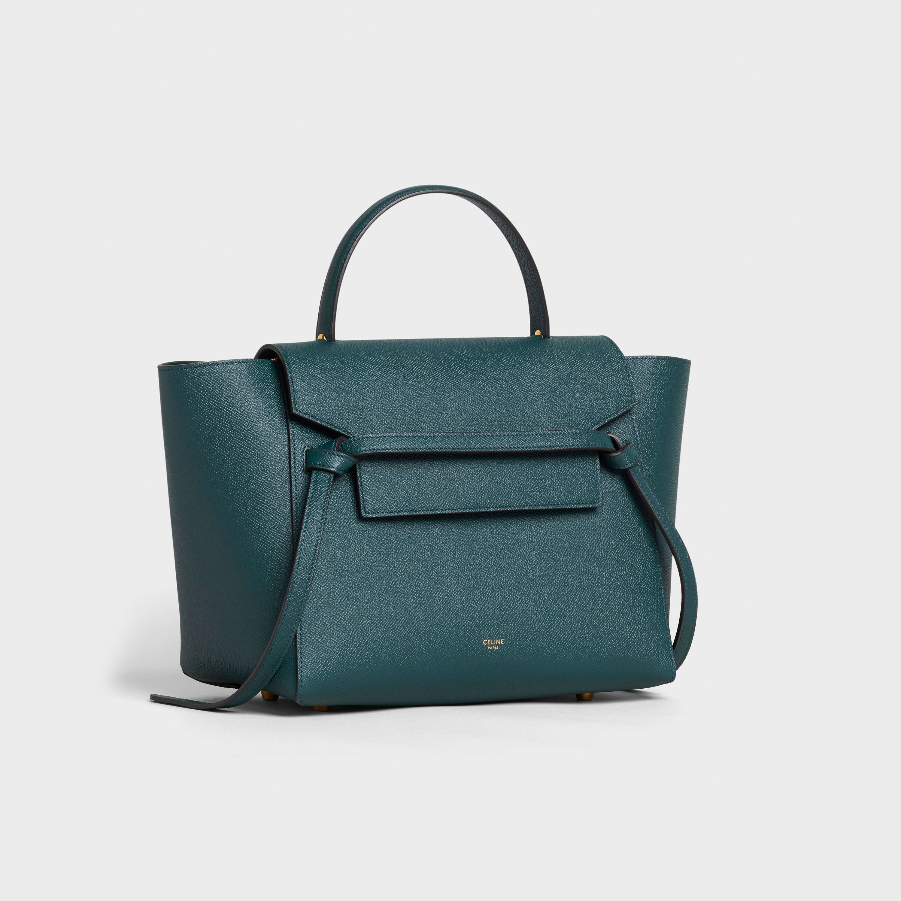 Micro Belt bag in grained calfskin - 2