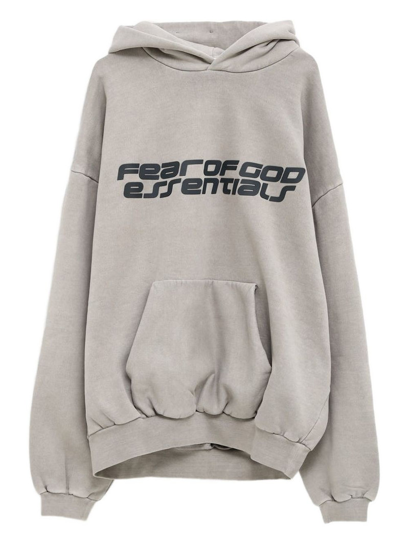90s logo-print hoodie 1