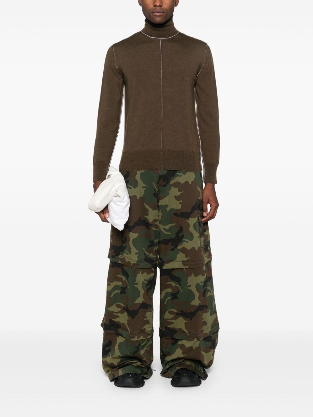 raised-seam sweater - 2