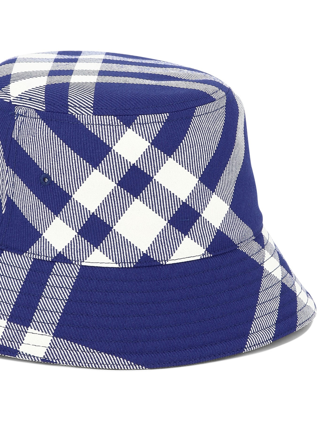 Check Bucket Hat Hats Blue - 4