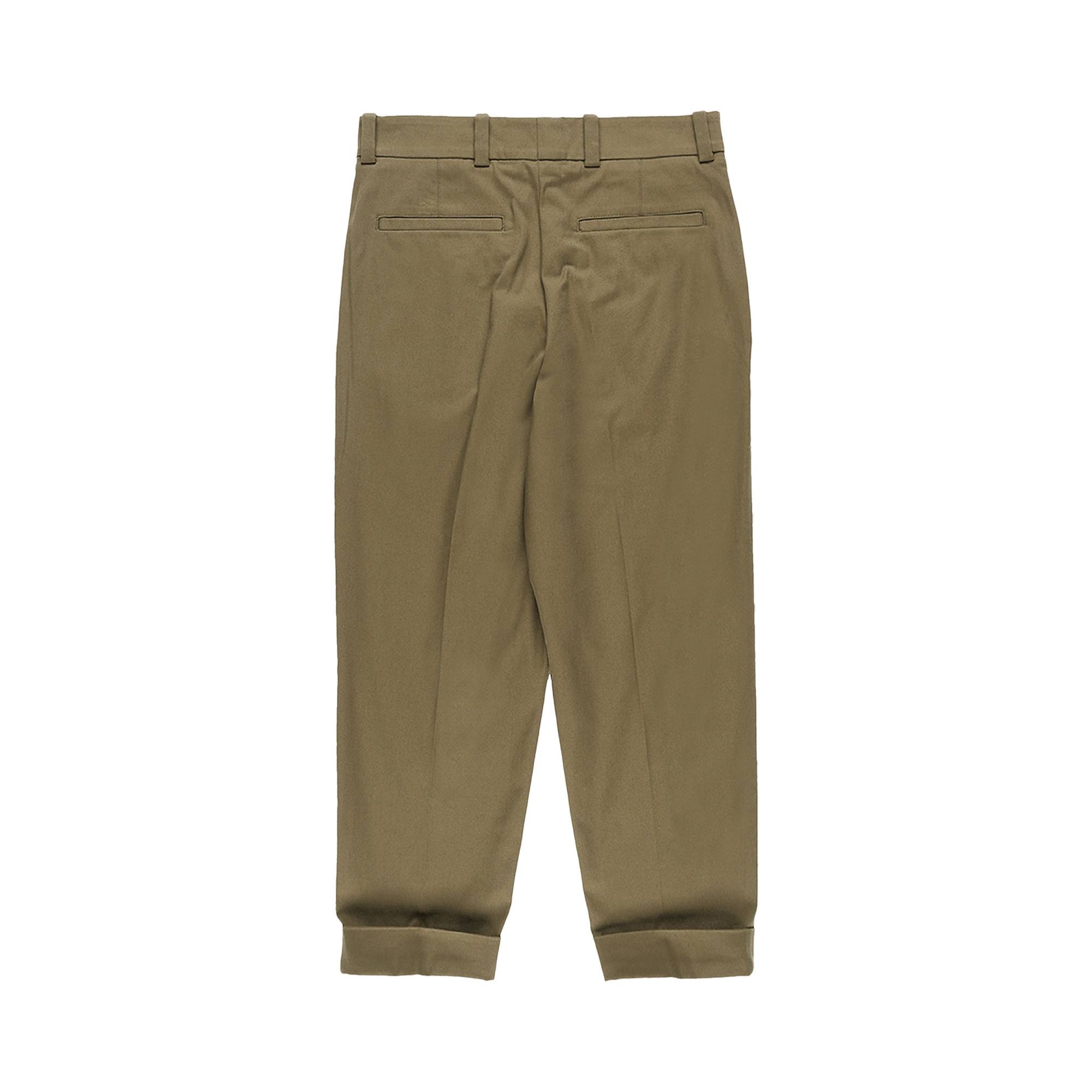 Acne Studios Cropped Trousers 'Olive Green' - 2
