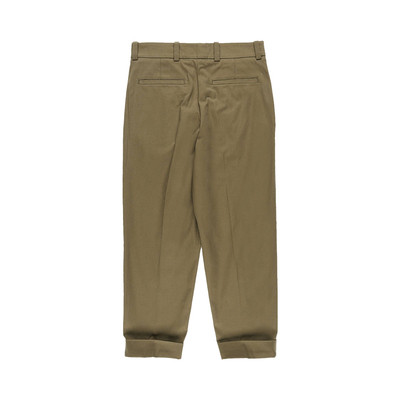 Acne Studios Acne Studios Cropped Trousers 'Olive Green' outlook