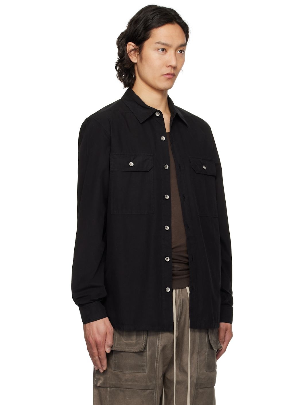 Black Hollywood Overshirt - 2
