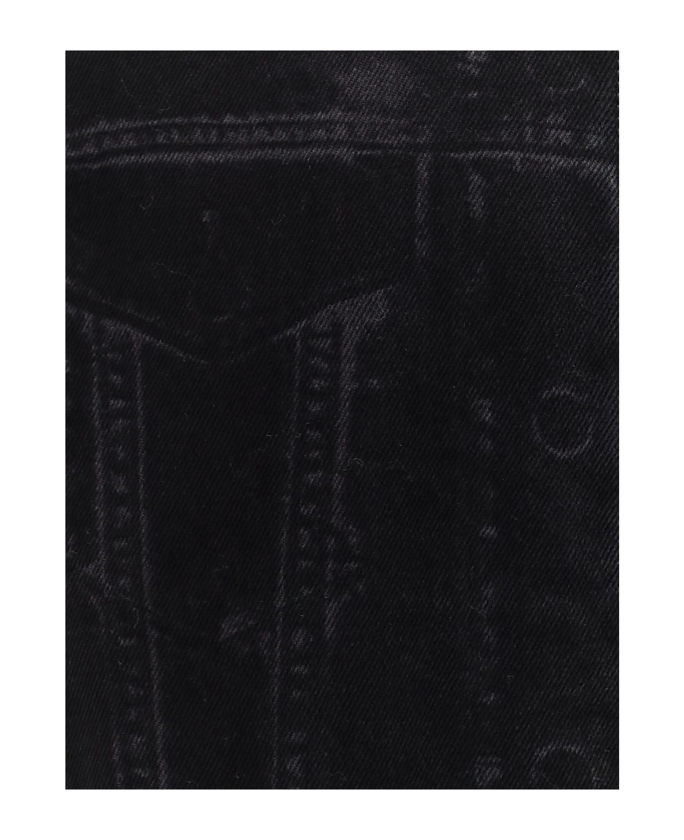 Denim Nero Trompleil - 3