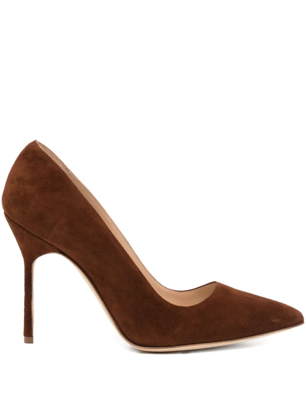 100mm suede pumps - 1