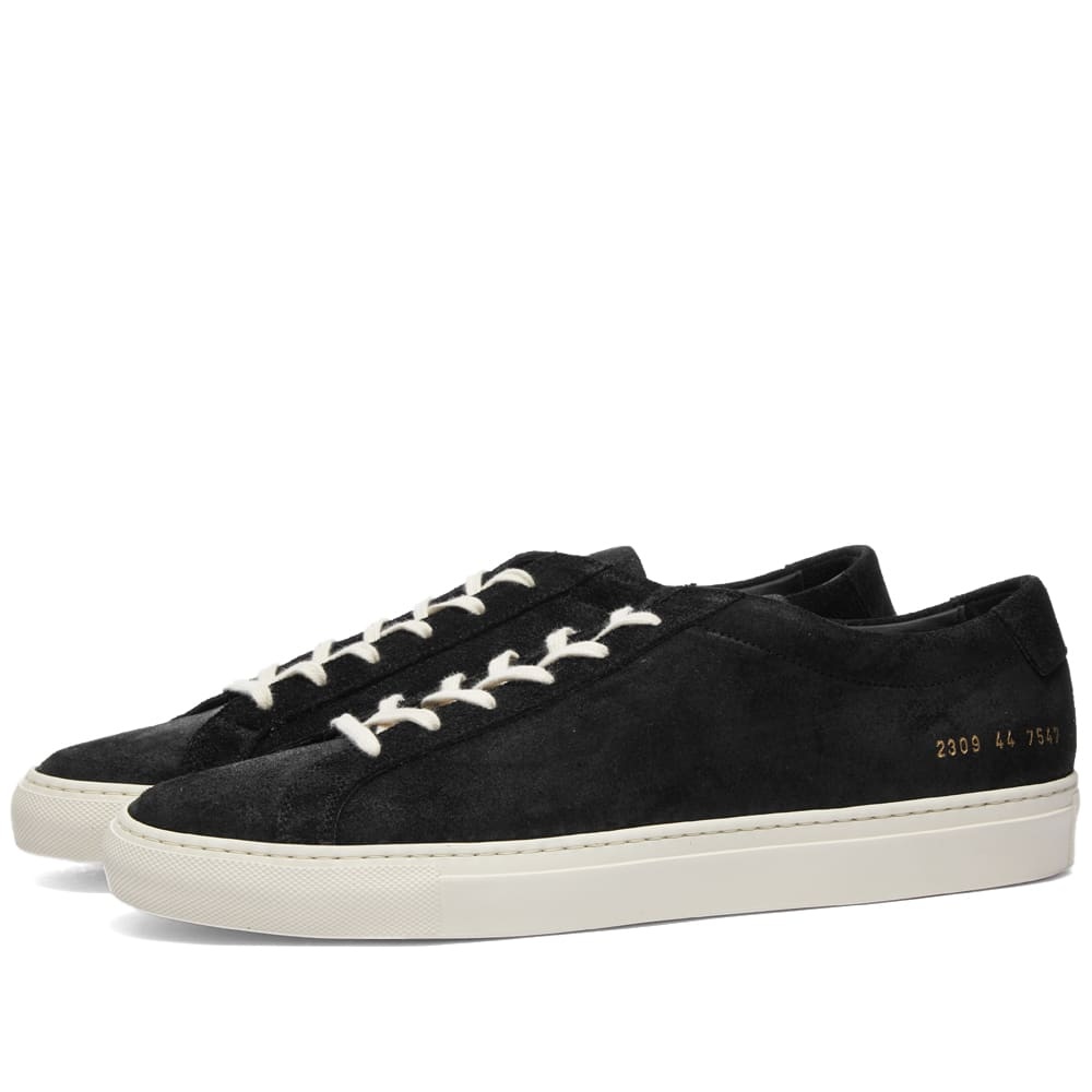 Common Projects Achilles Low Waxed Suede - 1