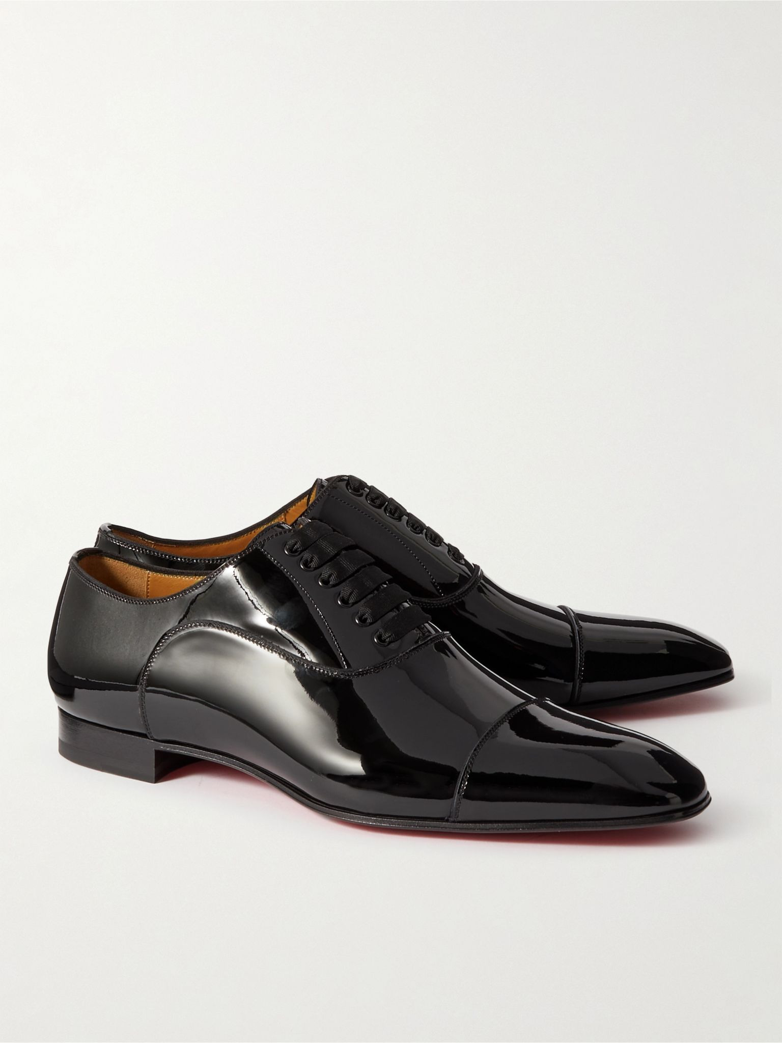 Greggo Patent-Leather Oxford Shoes Black - 3