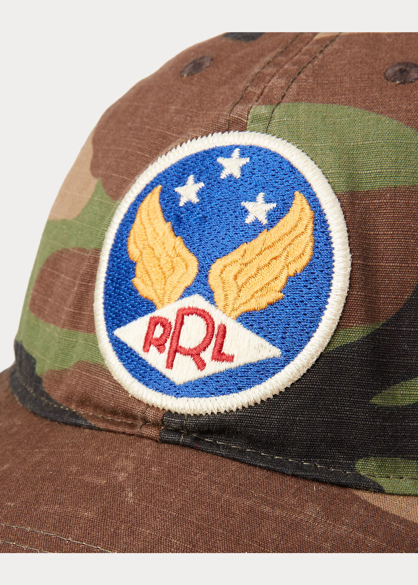 Winged-Logo Camo Ball Cap - 3