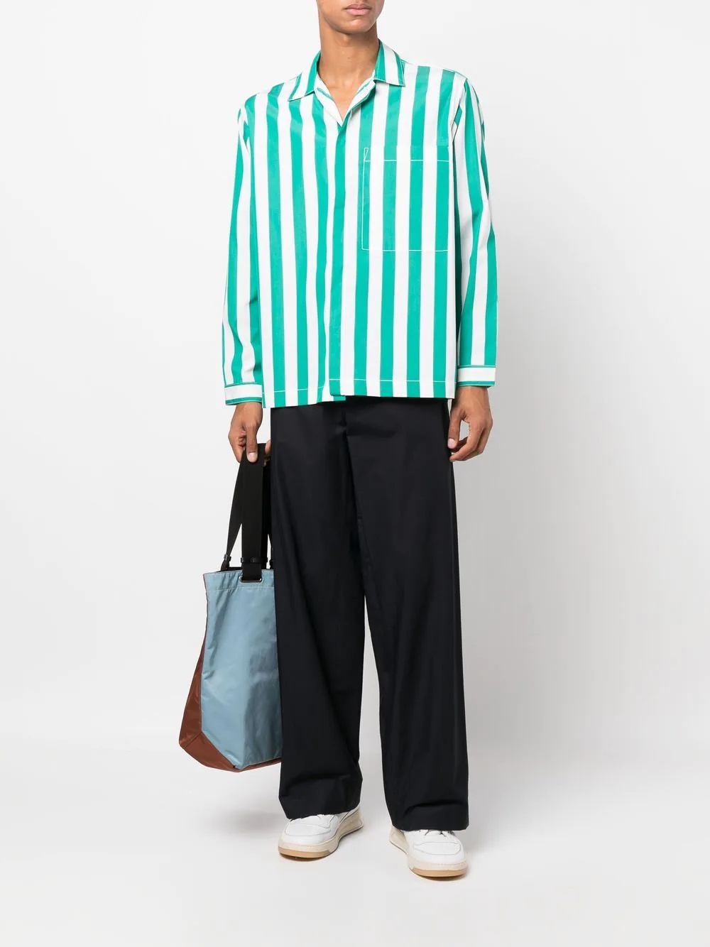 striped cotton shirt - 2