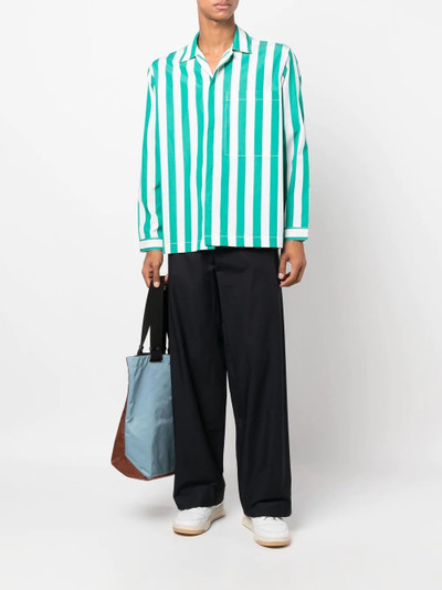 SUNNEI striped cotton shirt outlook