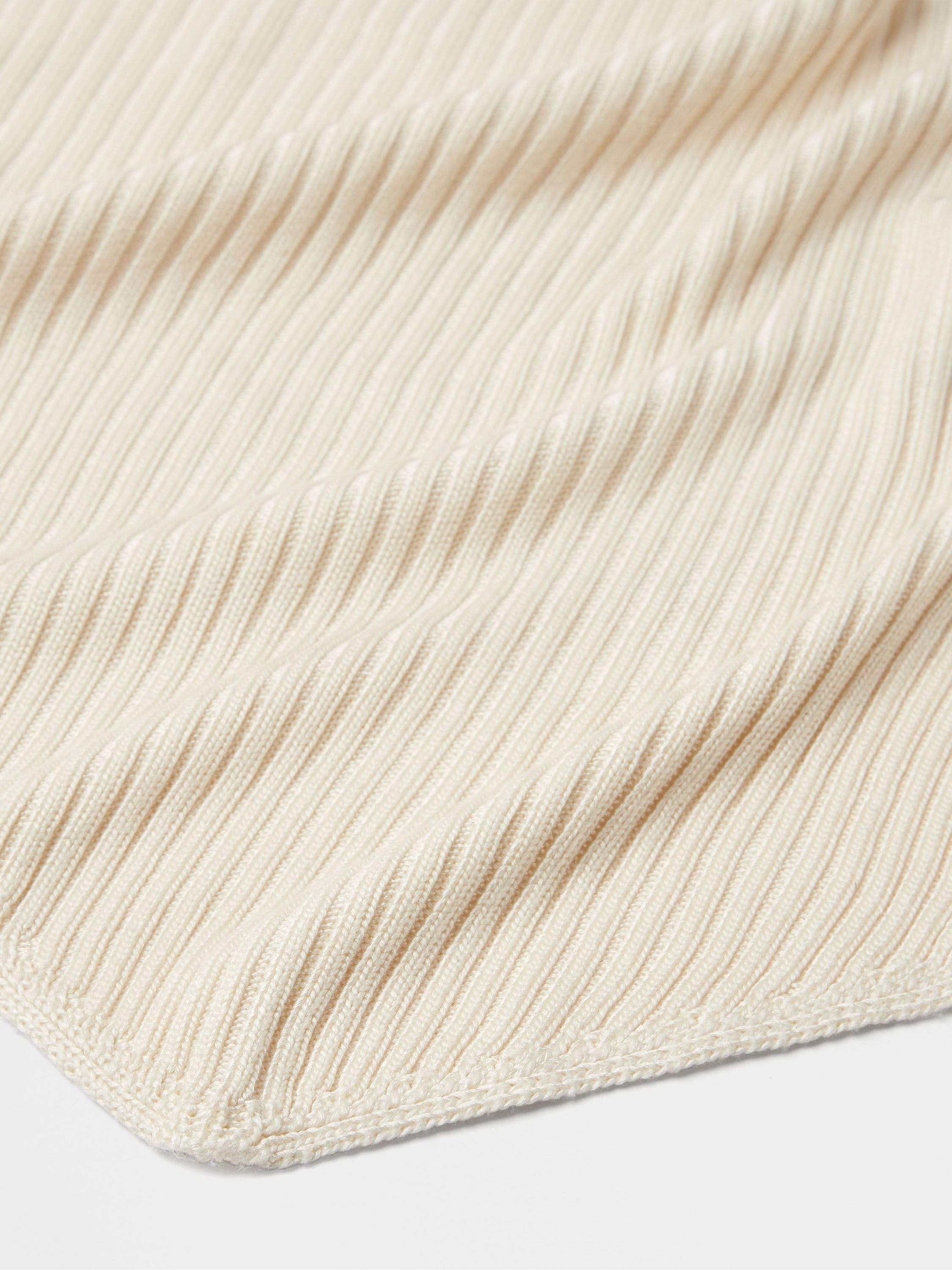 OFF WHITE SILK SCARF - 2