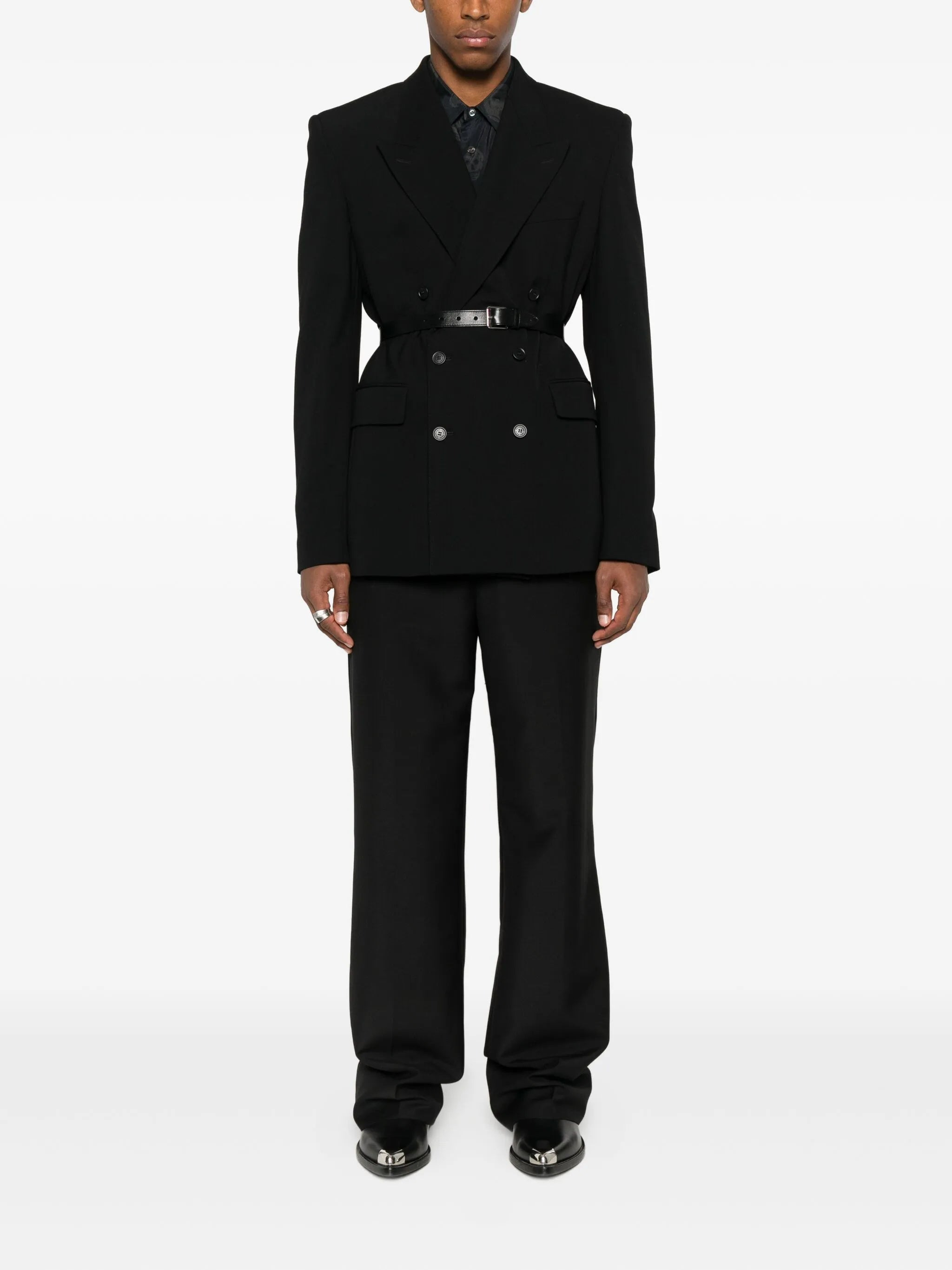 Alexander Mcqueen Buckle-fastening Trousers - 5