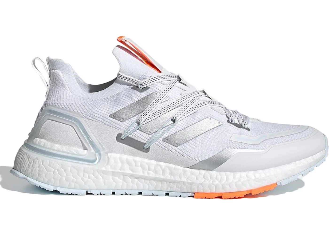 adidas Ultra Boost 20 Explorer White Silver Metallic - 1