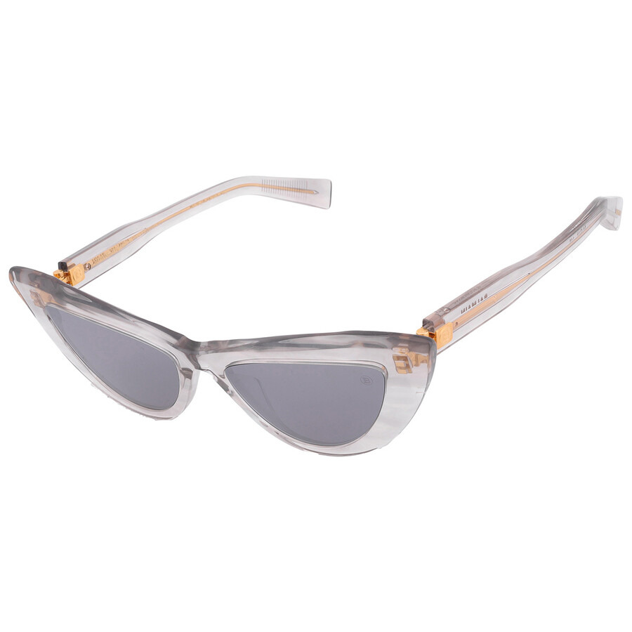 Balmain Jolie Grey Mirror Cat Eye Ladies Sunglasses BPS-135C-54 - 3
