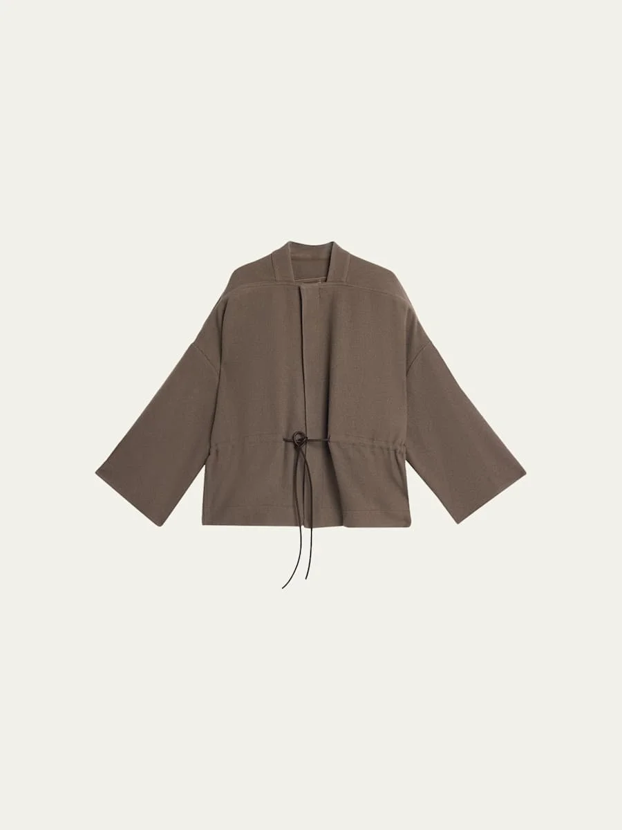 Sail Oversized Wool Flannel Jacket - 1