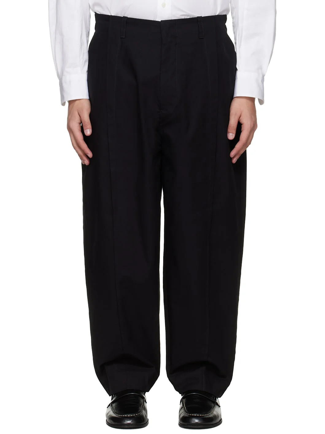 Black 'The Librarian' Trousers - 1