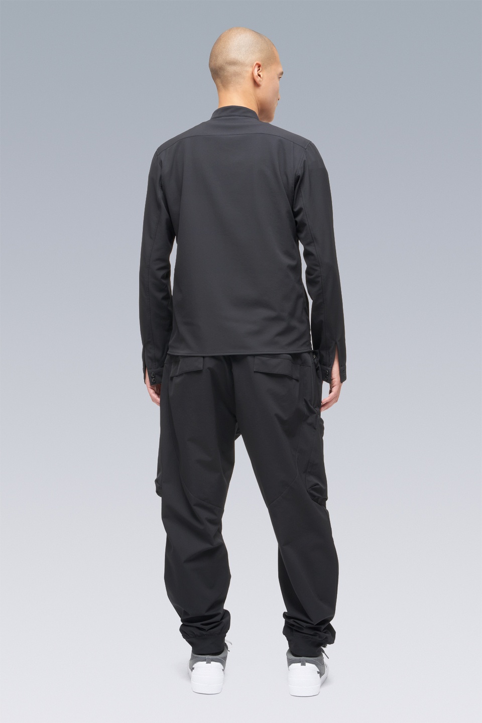 LA6B-DS schoeller® Dryskin™ Long Sleeve Shirt Schwarzrot - 21