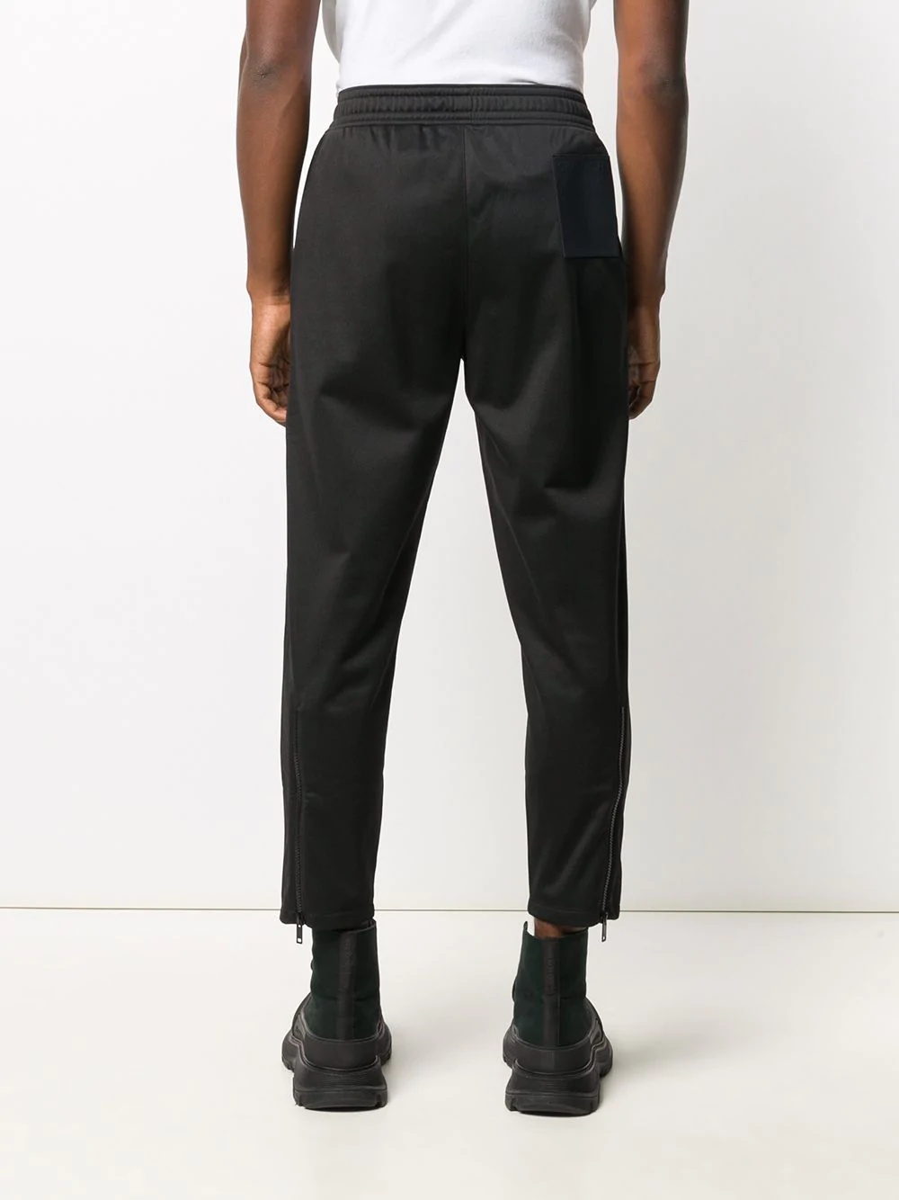 tapered leg track pants - 4