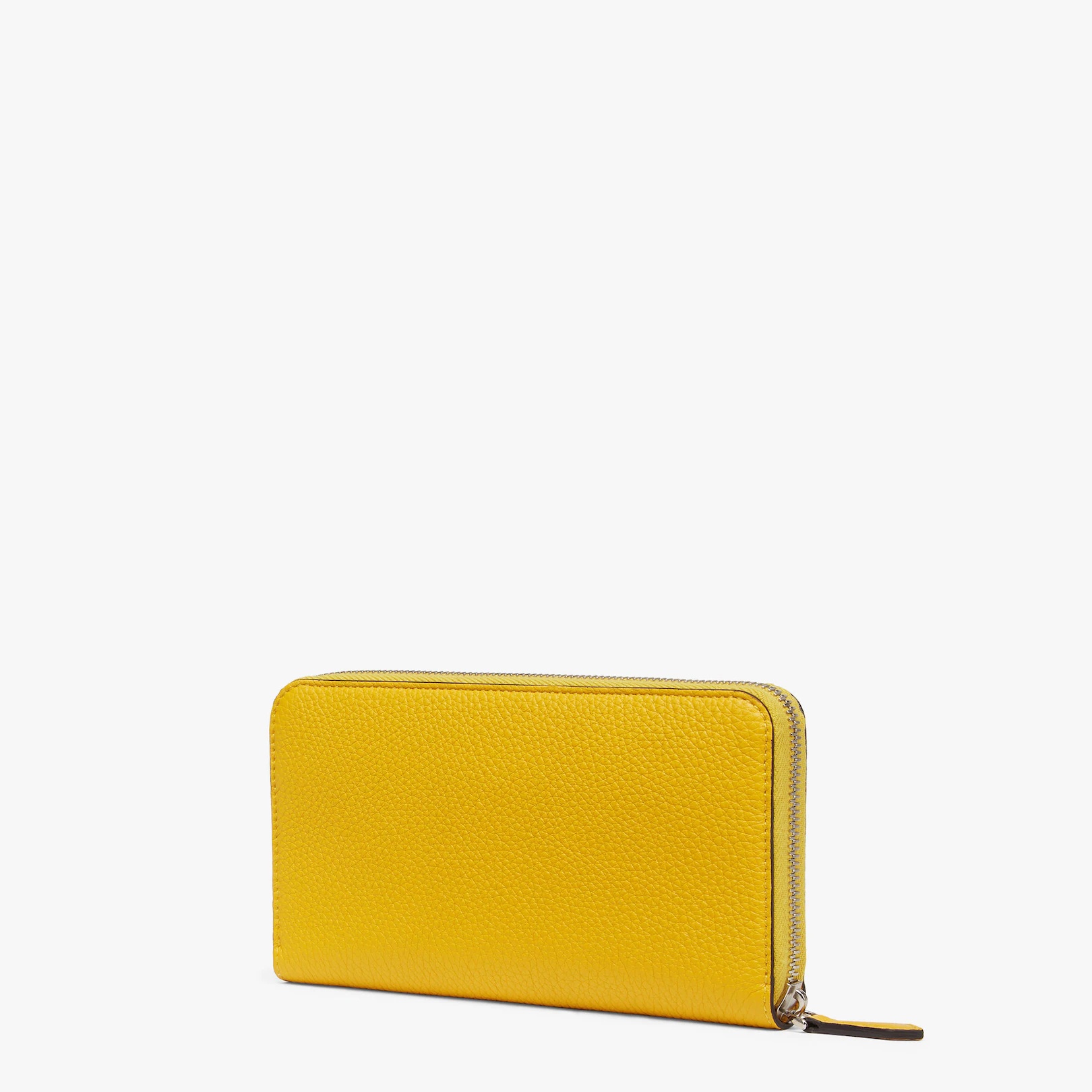 Yellow leather wallet - 2