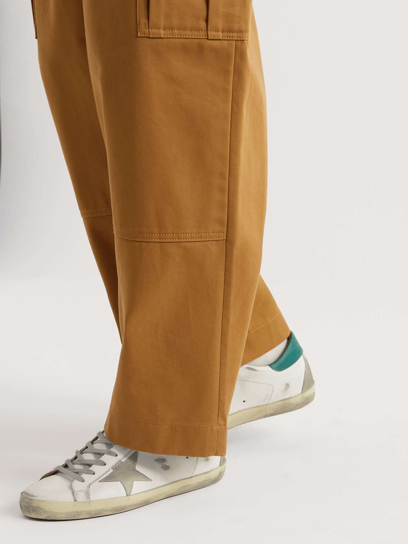 Golden Goose Superstar Distressed Leather and Suede Sneakers outlook