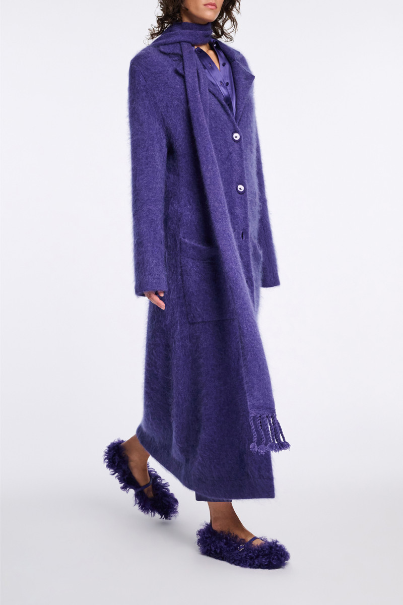 DOROTHEE SCHUMACHER FLUFFY STATEMENT coat outlook