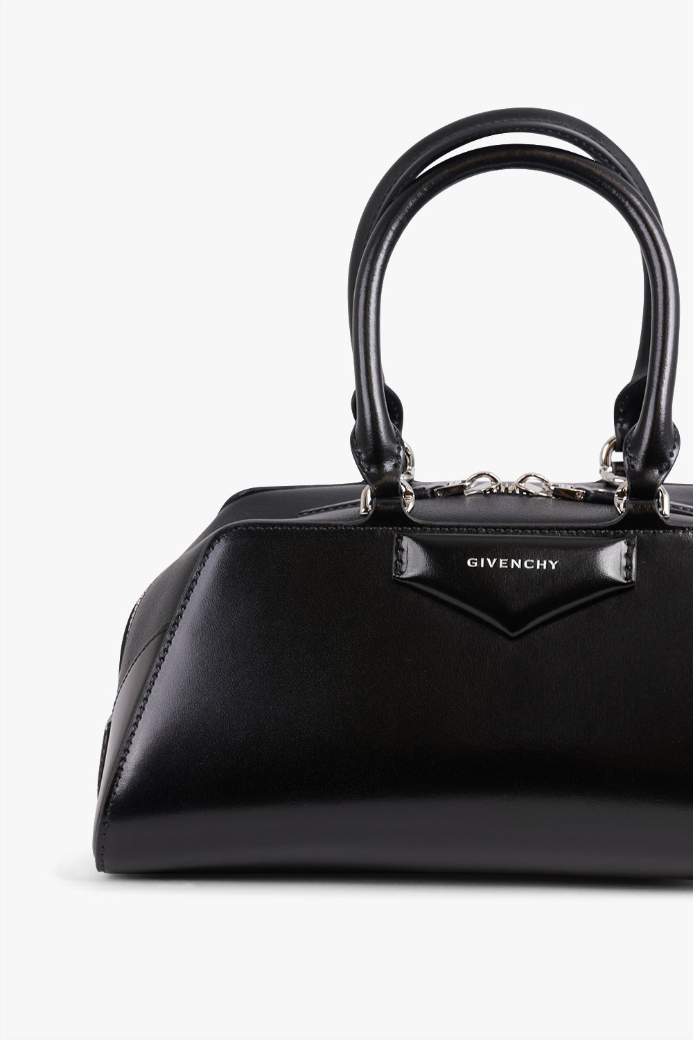 ANTIGONA SMALL EAST WEST CUBE HANDBAG | BLACK - 4