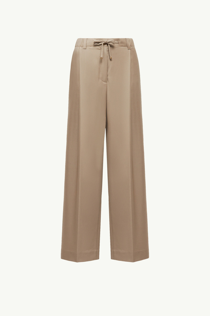 Wool Gabardine Tailored Pants 1