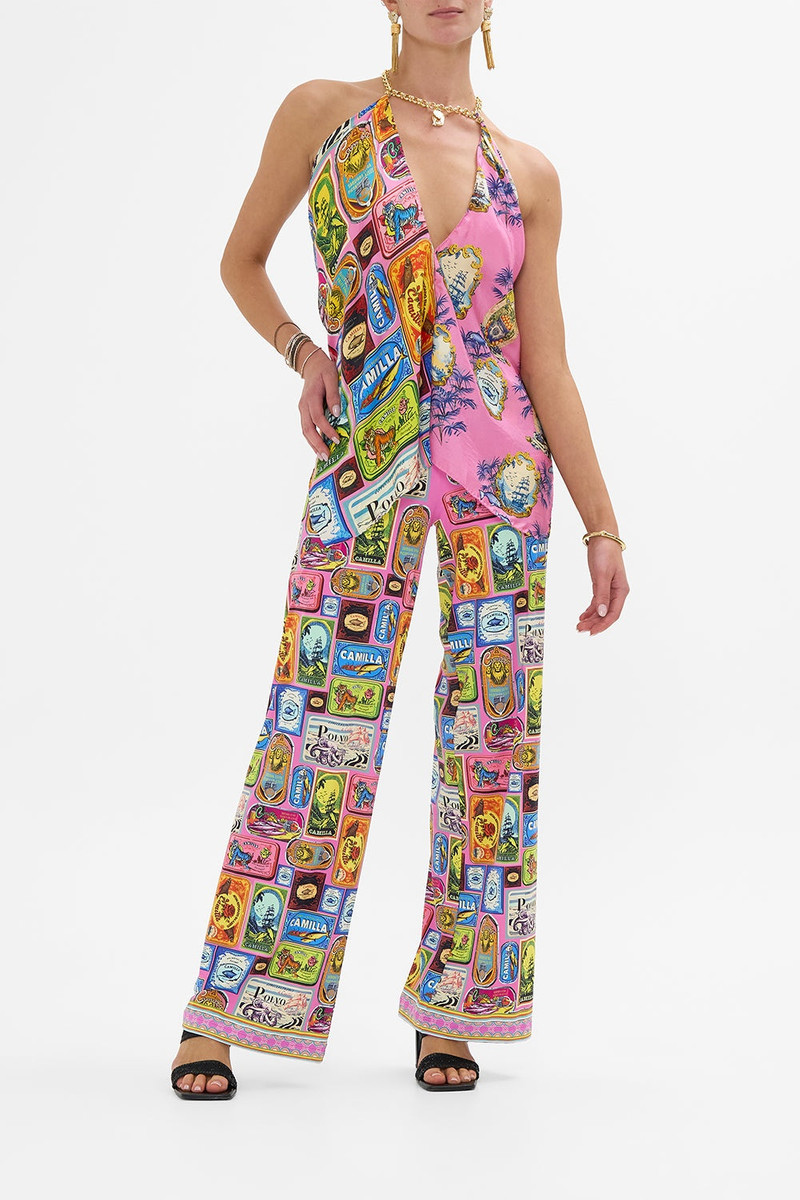 CAMILLA KNOTTED SCARF TOP outlook