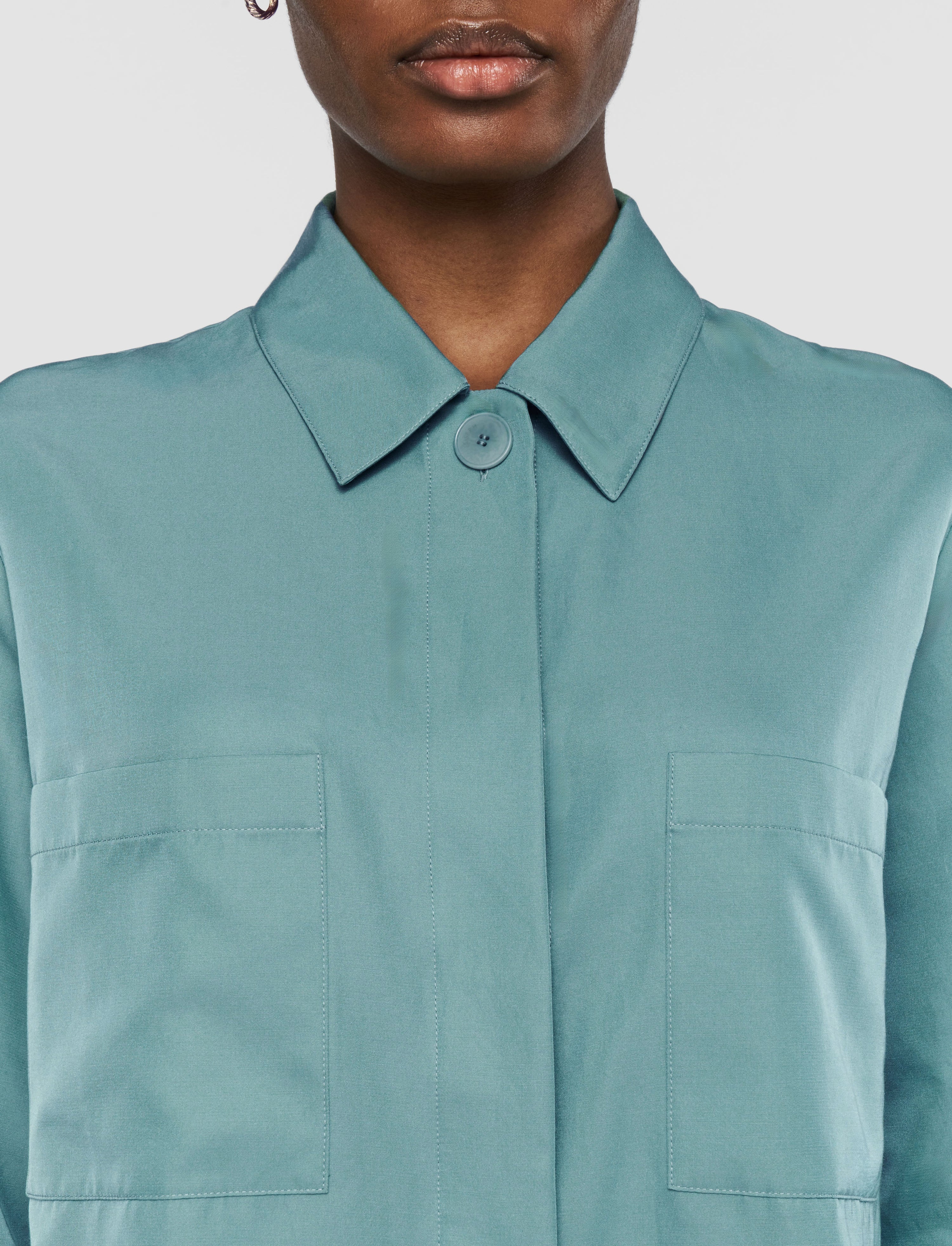 Satie Soft Cotton Silk Shirt - 6