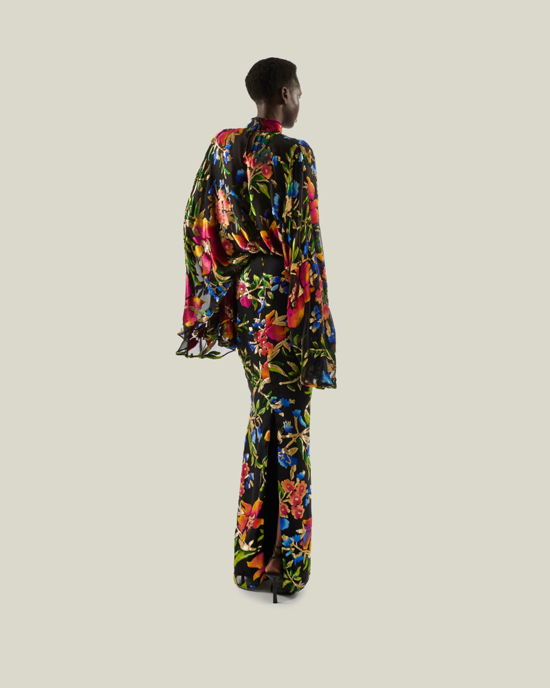 Eolia Technicolor Gown in Multicolor 3
