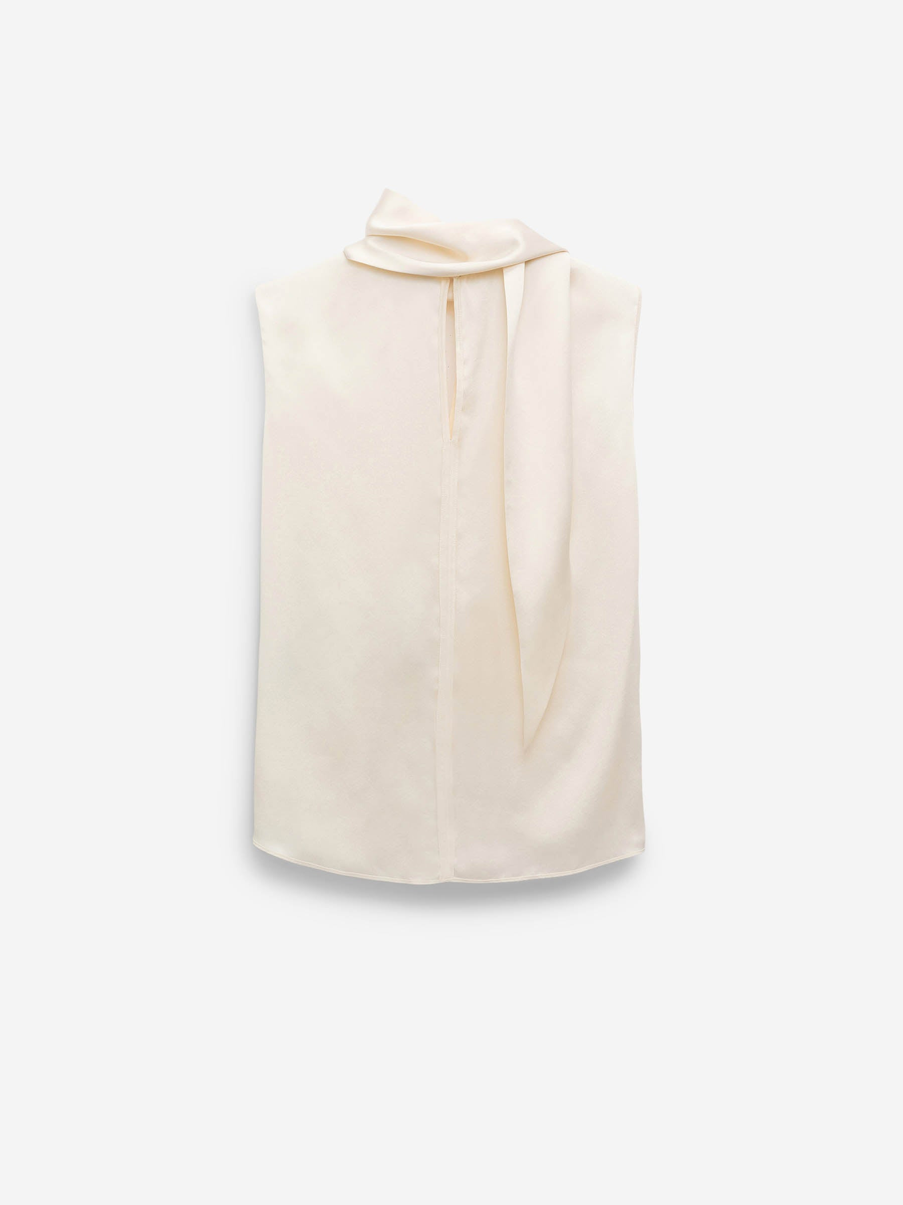SILK BOW BLOUSE - 3