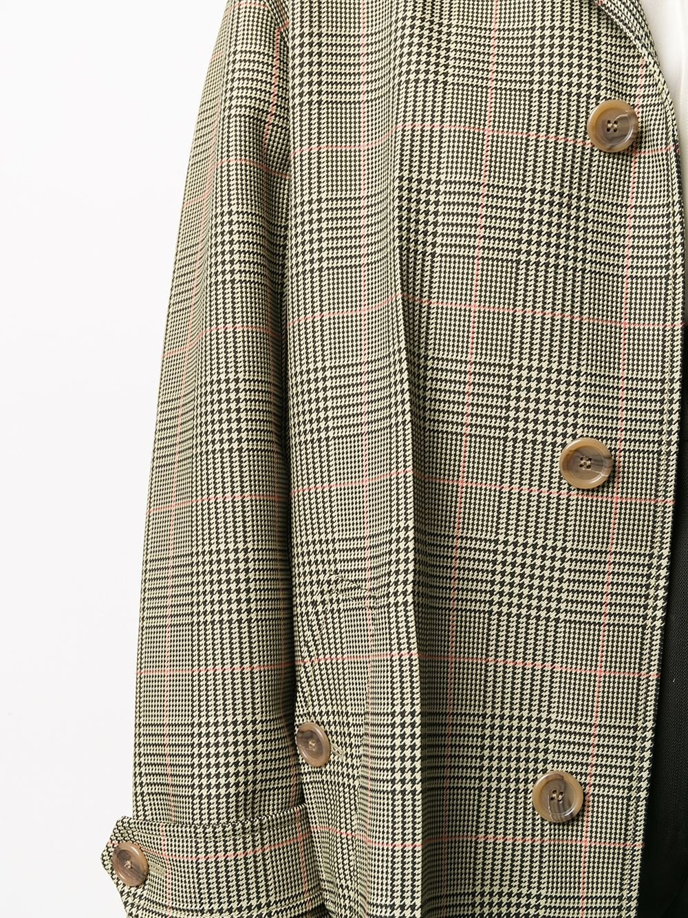 houndstooth check coat - 5