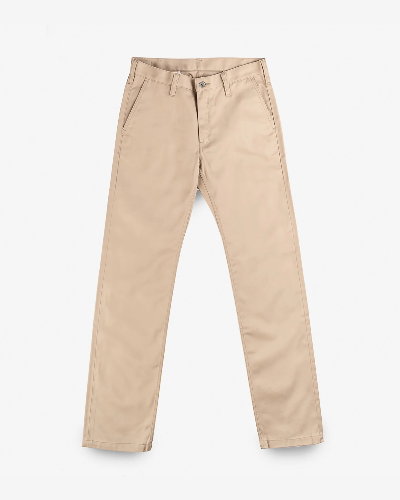 IH-717-KHA 9oz Mercerised Selvedge 코튼 치노 - 하키 - 1