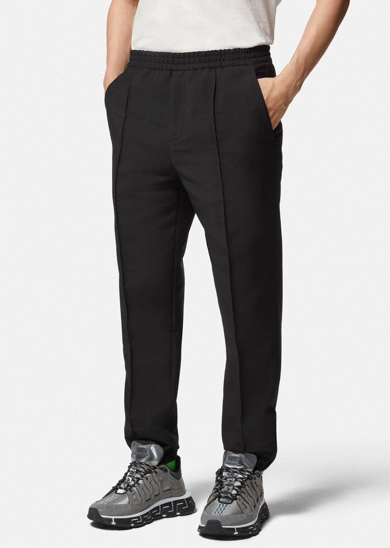 Mohair Blend Jogger Pants 3