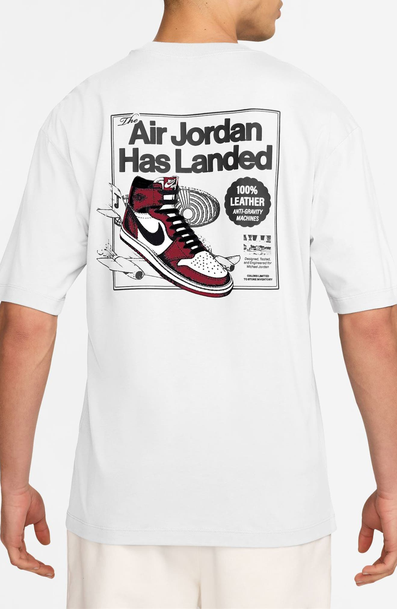 Air Jordan Has Landed Graphic T-Shirt in White/Varsity Red at Nordstrom - 2