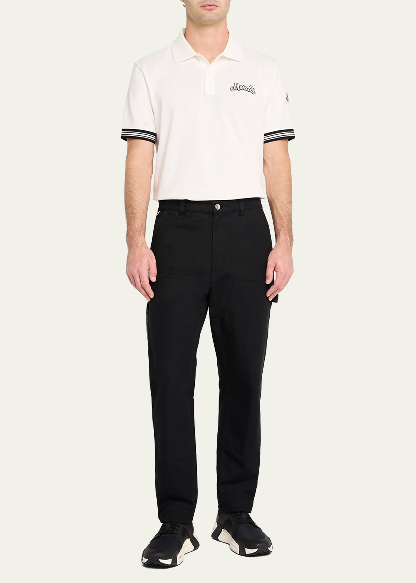 Men's Cotton Logo Polo Shirt - 2