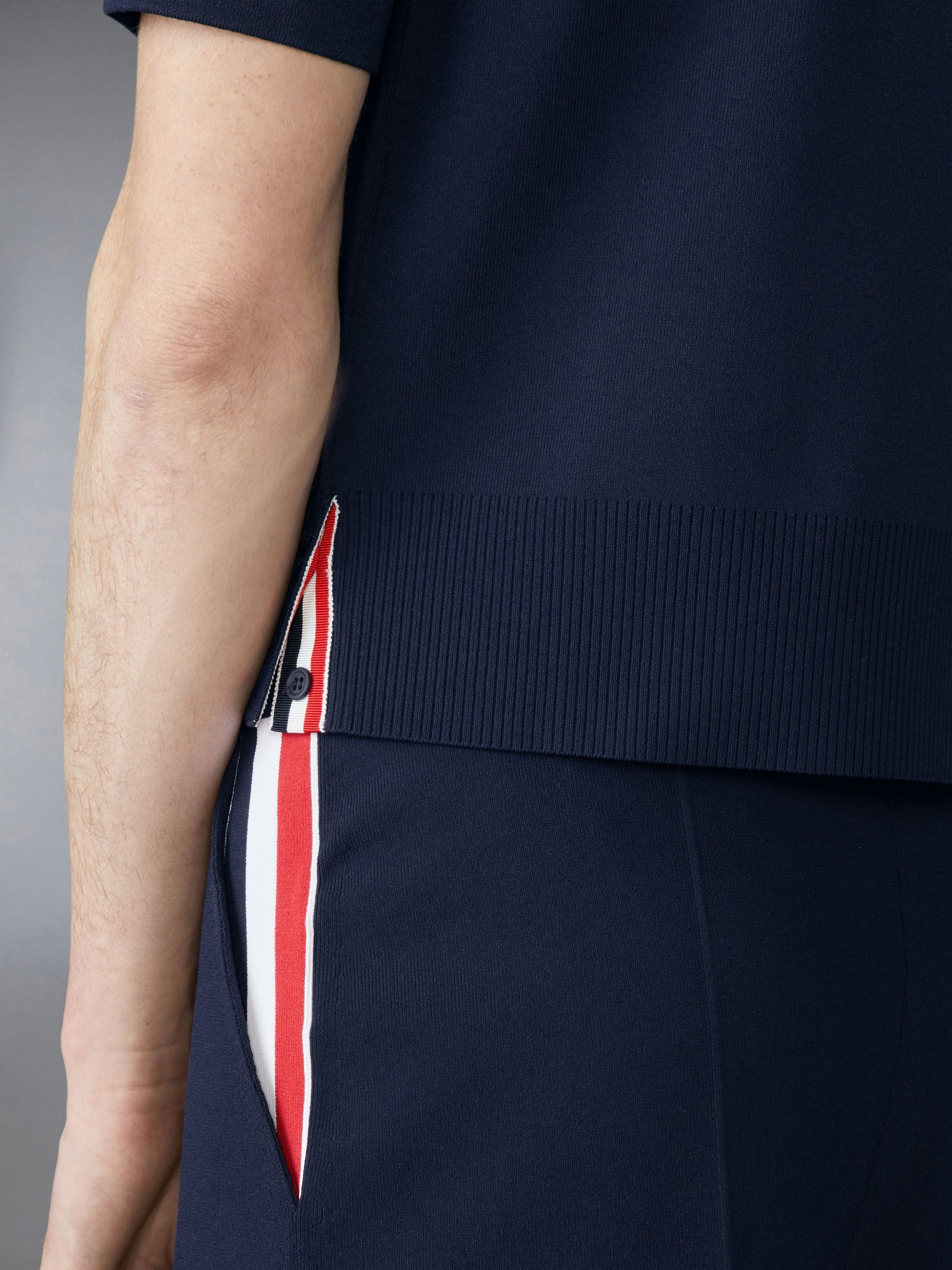 STRETCH VISCOSE TENNIS POLO - 5