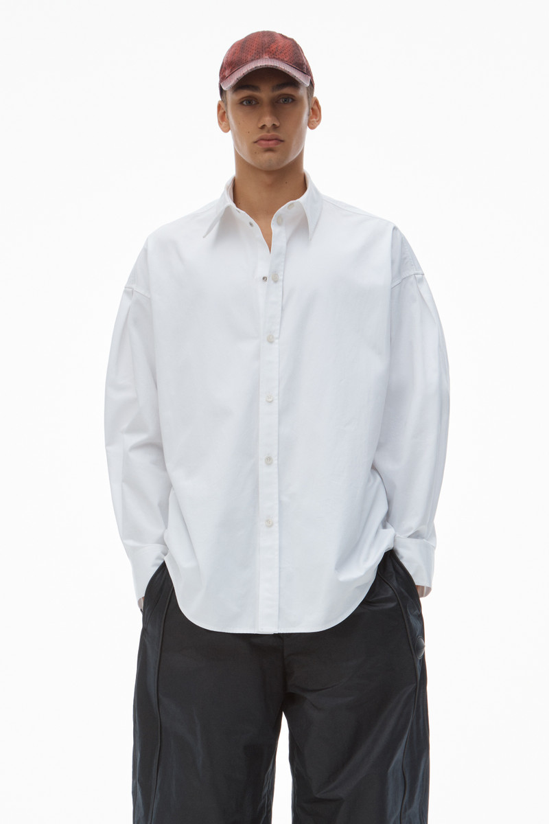 Classic Button-Up Shirt in Cotton 2