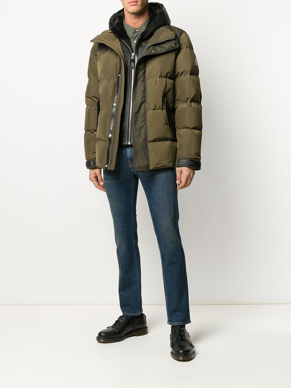 hooded padded jacket - 2