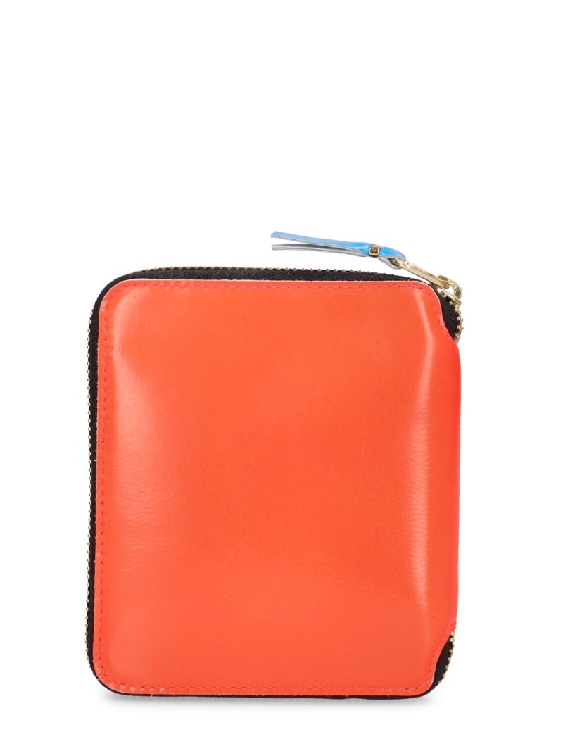 Super Fluo leather wallet - 3