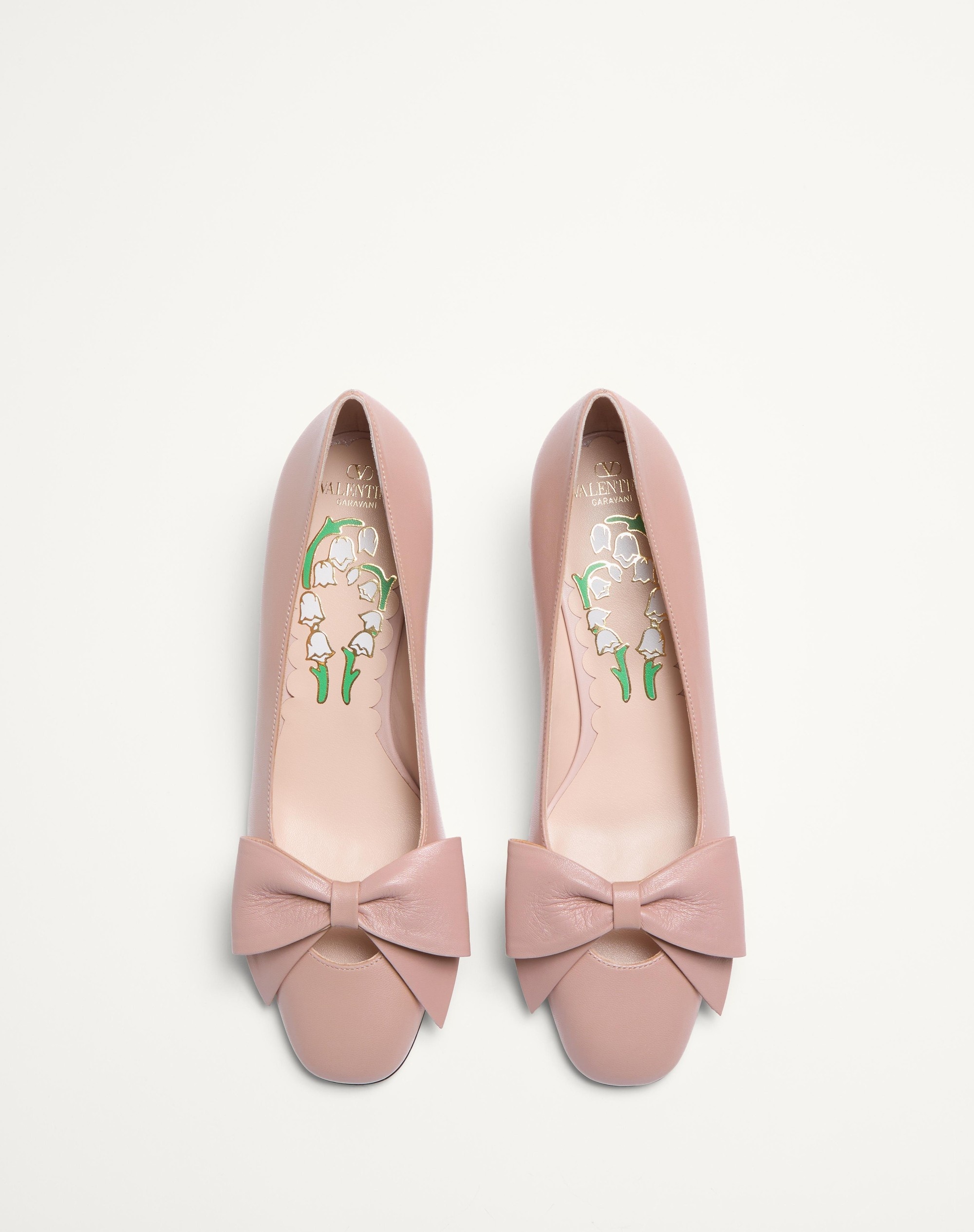Valentino BOWOW PUMPS IN KIDSKIN 45MM | REVERSIBLE