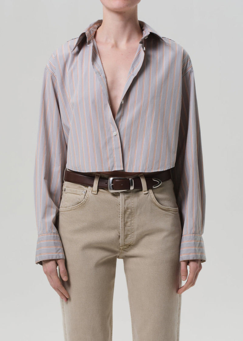 Citizens of Humanity Ana Cropped Shirt
In Noble Stripe outlook