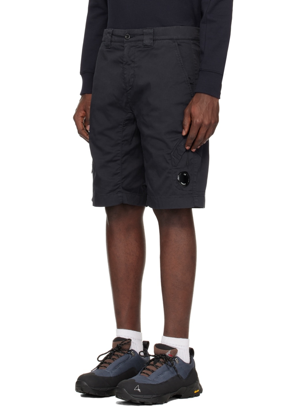 Navy Utility Shorts - 4