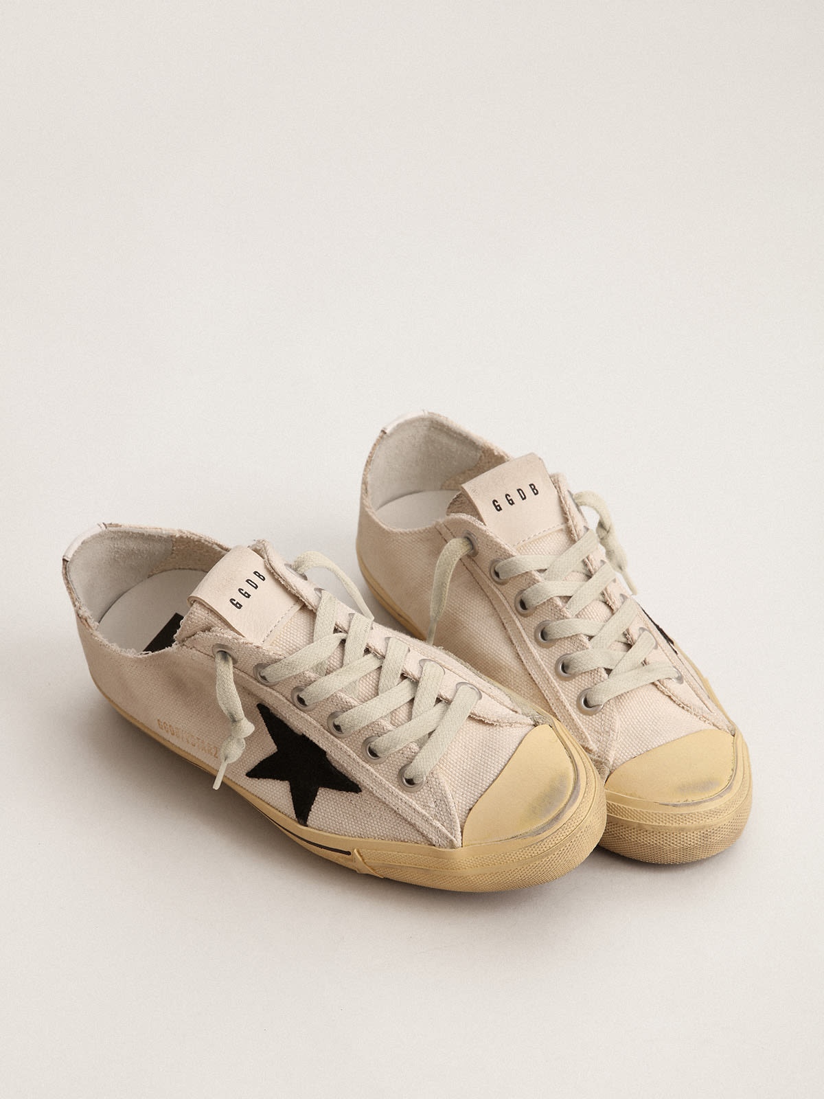 V-Star LTD sneakers with black suede star and embroidered lettering - 2