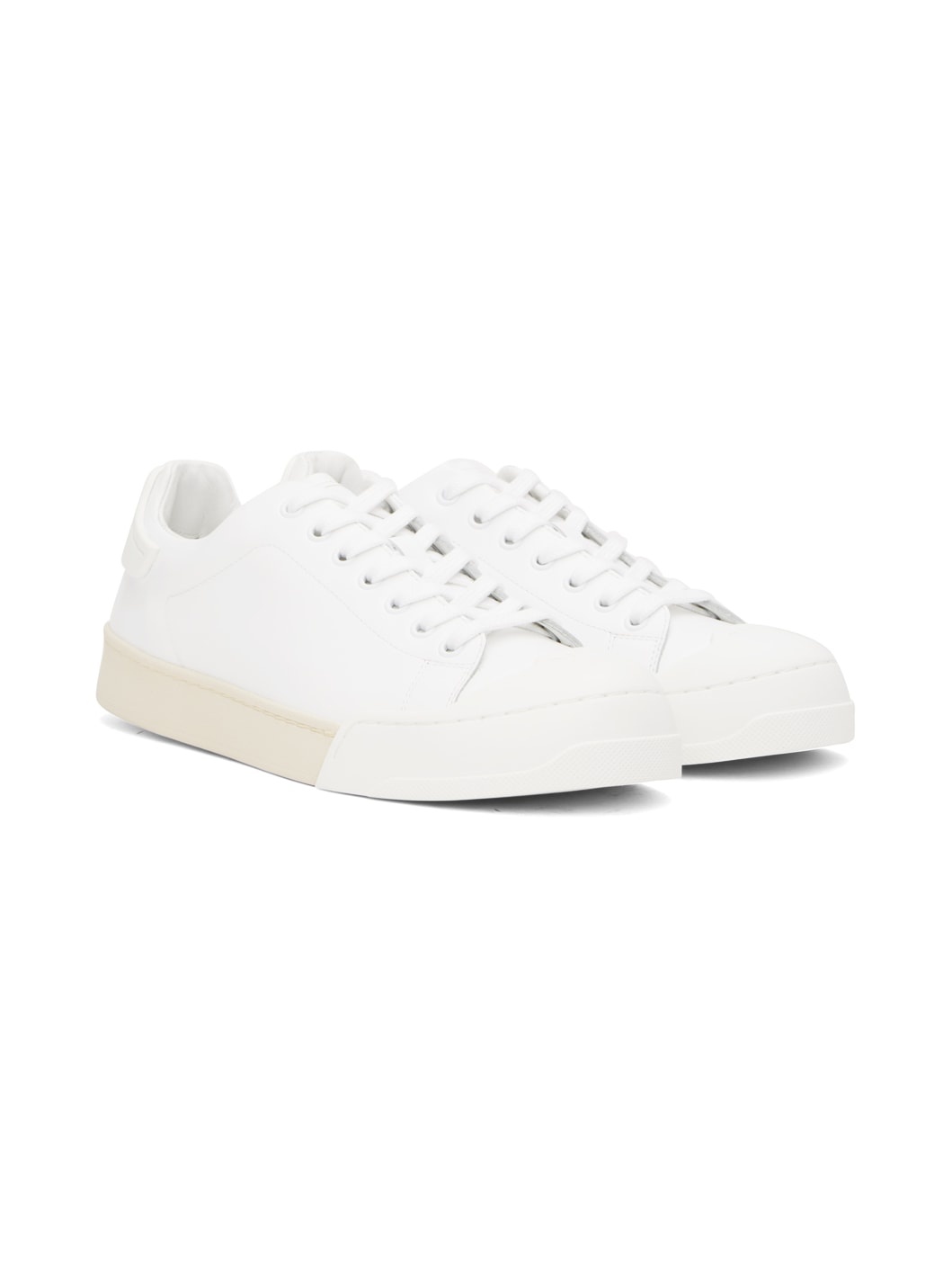 White Dada Bumper Sneakers - 4