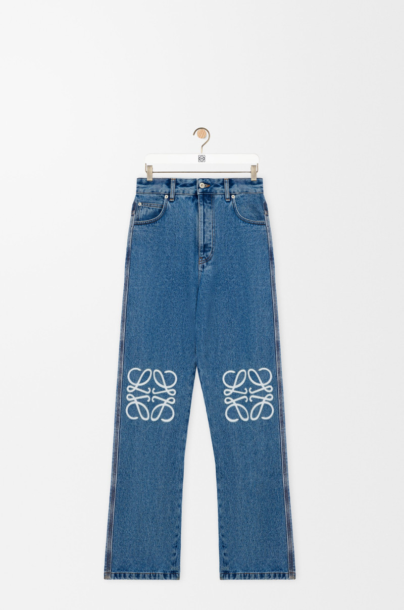 Anagram baggy jeans in denim 1