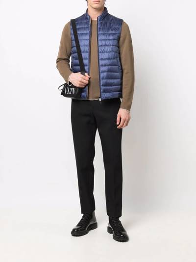 Herno reversible quilted gilet outlook