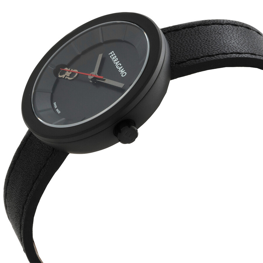Ferragamo Curve V2 Quartz Black Dial Ladies Watch SFSH00324 - 2